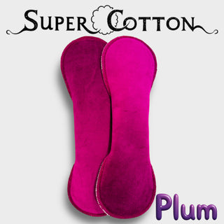 SUPER COTTON PADS (2) - PLUM