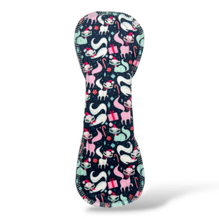CLOTH PAD "Santa Purrs" (Plush Polartec)