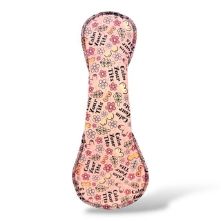 CLOTH PAD "Calm Your Tits" A-SYMMETRICAL 16" (Silky Stay Dry)